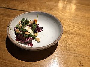 Salad at Swag Cooking School