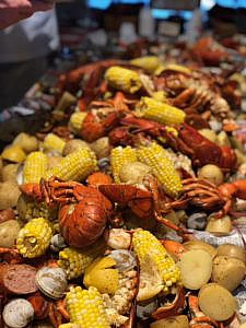 Lobster at the Smoky Mountain resort