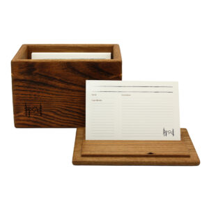 The Swag Handcrafted Recipe Box