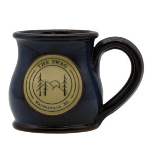 Deneen Pottery: Round Belly Mug (Denim)